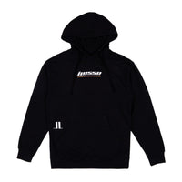 iLusso Women's Black Hoodie