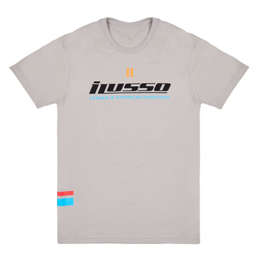iLusso Women's Gray Regular Fit T-Shirt
