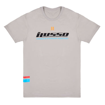 iLusso Men's Gray Regular Fit T-Shirt