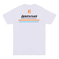iLusso Men's White Regular Fit T-Shirt
