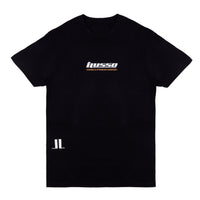 iLusso Women's Black Regular Fit T-Shirt