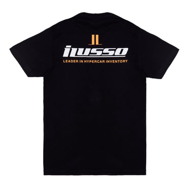 iLusso Women's Black Regular Fit T-Shirt