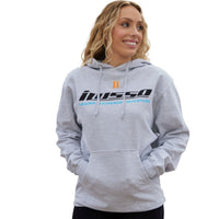 iLusso Women's Gray Hoodie