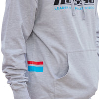 iLusso Men's Gray Hoodie